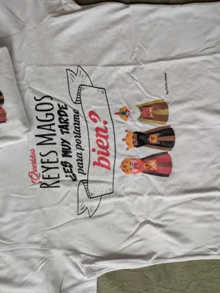 Camiseta Reyes Magos. Varias tallas.