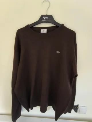 Jersey Lacoste Marrón Talla XL