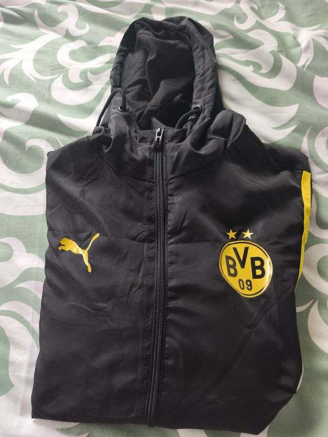 Chaqueta Puma Borussia Dortmund Negra y Amarilla