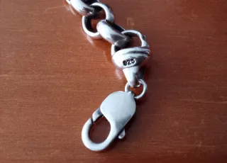 Pulsera Plata Ley Rolo