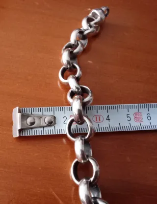 Pulsera Plata Ley Rolo