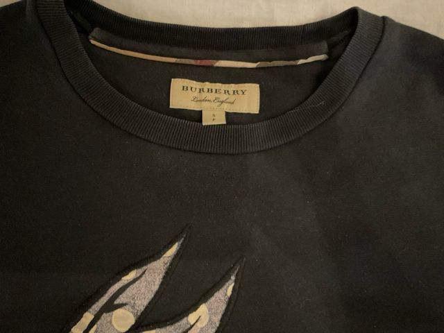 Felpa Burberry originale