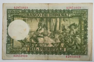 Billete 1000 pesetas Banco de España 1951
