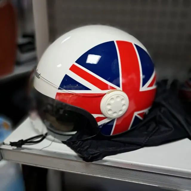 Casco Jet Project For Safety Union Jack