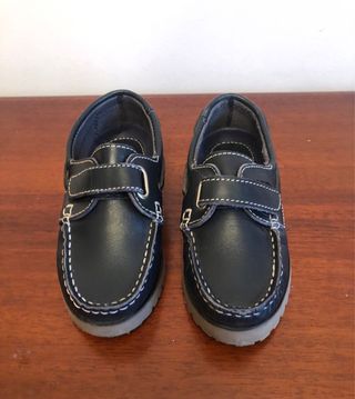 Mocasines niño negros