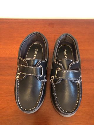 Mocasines niño negros