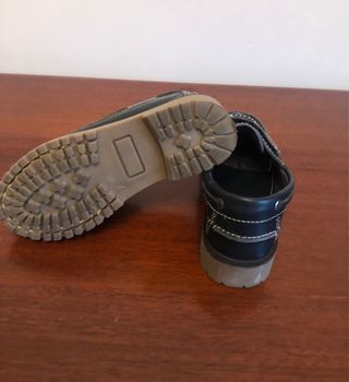 Mocasines niño negros