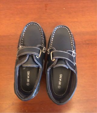 Mocasines niño negros