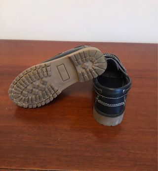 Mocasines niño negros