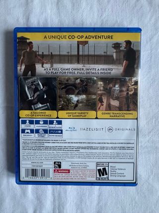 A Way Out PS4 (PlayStation 4) EA Originals