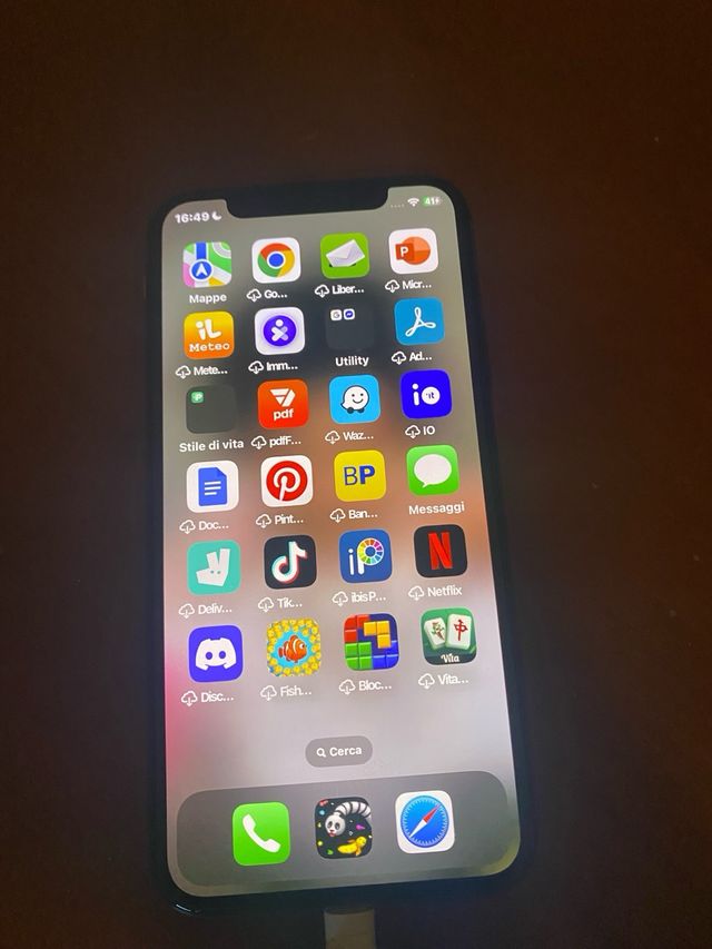 Apple iPhone XS Nero/Argento