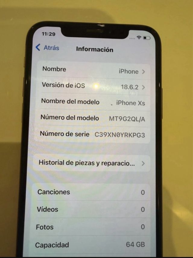 Apple iPhone XS Nero/Argento