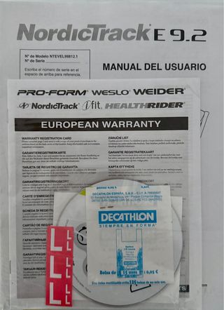 Elíptica Nordictrack E9.2