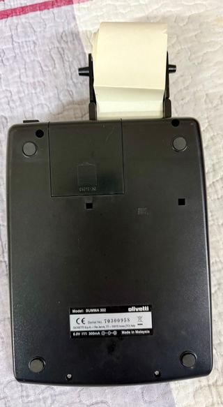 Calculadora Olivetti Summa 302 Antigua