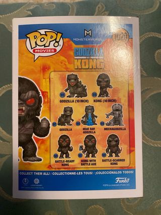 Funko Pop Godzilla vs Kong 1020 Battle-Ready Kong