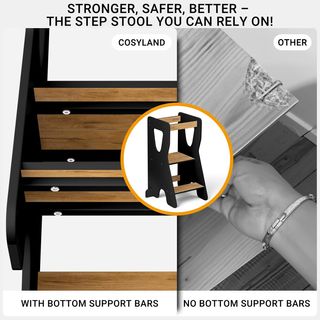 Torre di apprendimento Montessori in legno