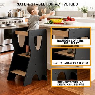 Torre di apprendimento Montessori in legno