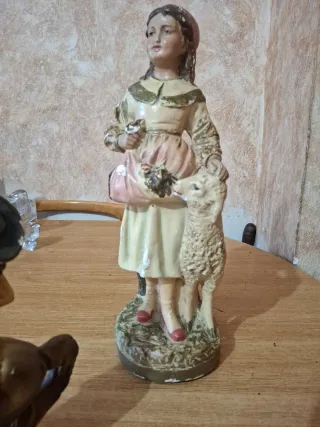 Figuras antiguas escayola