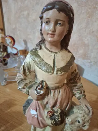 Figuras antiguas escayola