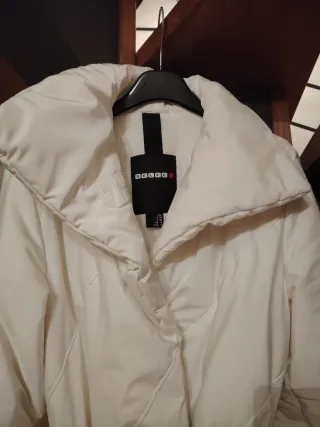 Piumino lungo donna bianco