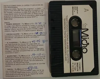 Tu Micro. Commodore 64 cassette