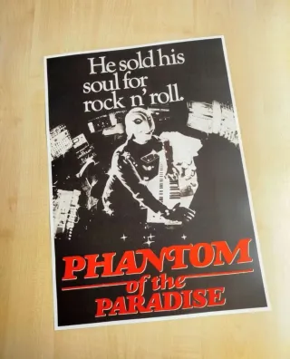 Póster de cine EL FANTASMA DEL PARAÍSO