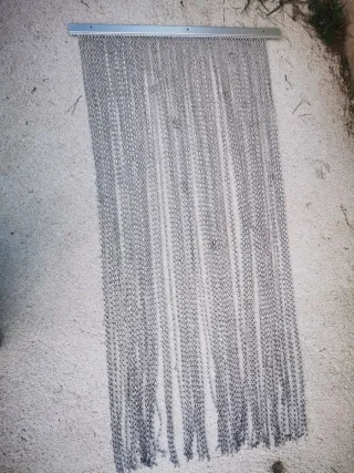 Cortina de cadenas de aluminio