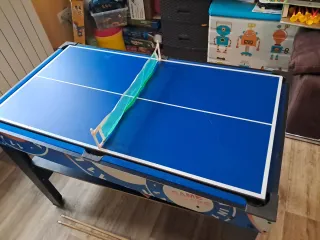 Mesa de juegos 11 en 1: Futbolín, Billar, PingPong