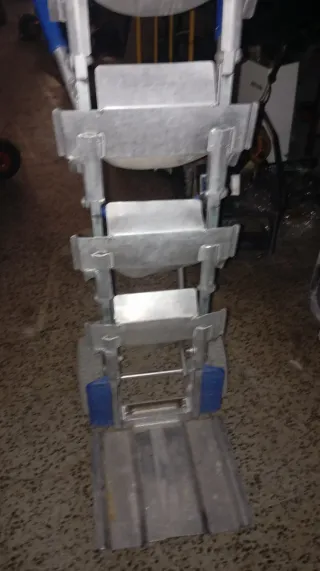 Carro de transporte con ruedas aluminiom