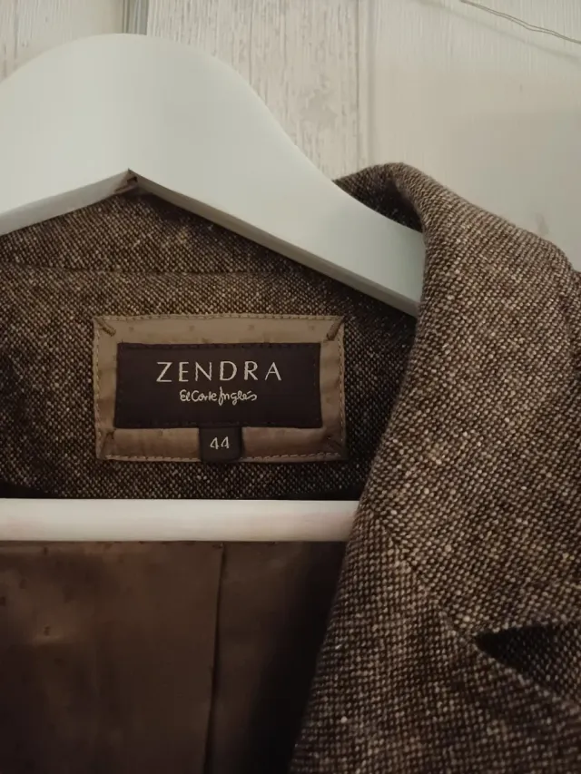 Blazer ZENDRA Marrón Talla M