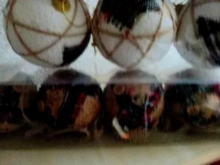 Bolas Decoración Navidad Multicolor