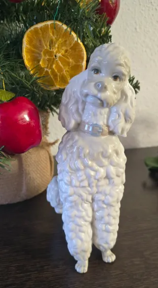 Figura Caniche Lladró Antigua