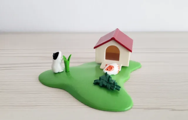 Casita con cobayas de Playmobil