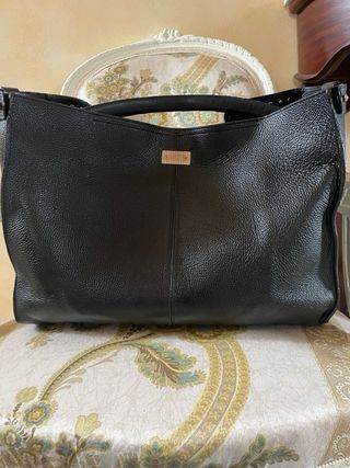 Borsa La Carrie donna nera borchie