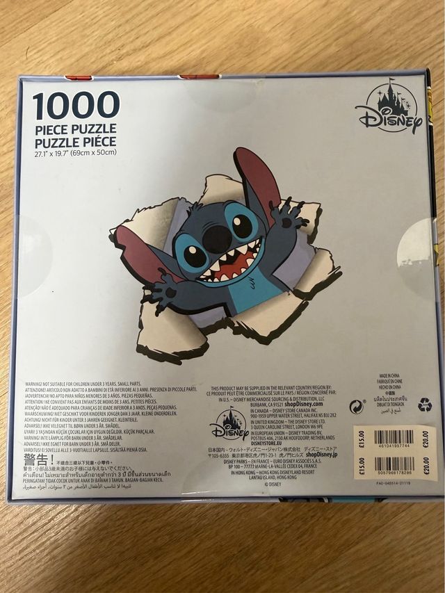 Puzzle Lilo & Stitch Disney 1000 piezas