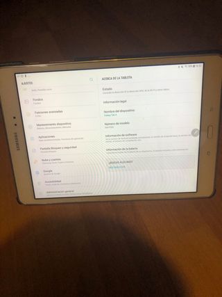 Samsung Galaxy Tab Blanca