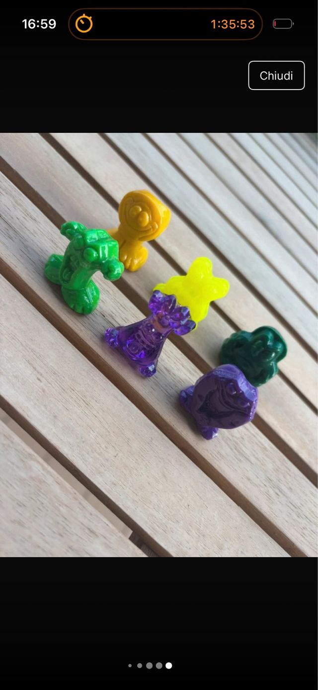 Gogo's Crazy Bones Vintage - 6 pezzi
