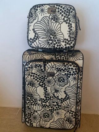 Maleta y neceser Roxy estampado