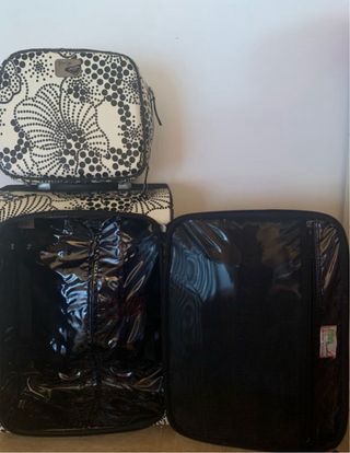 Maleta y neceser Roxy estampado