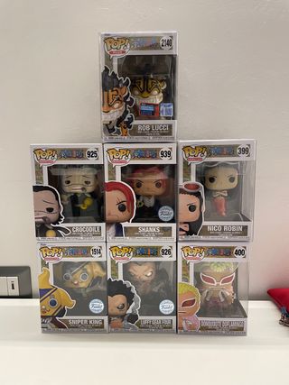 Funko Pop One Piece - Set 7 Personaggi
