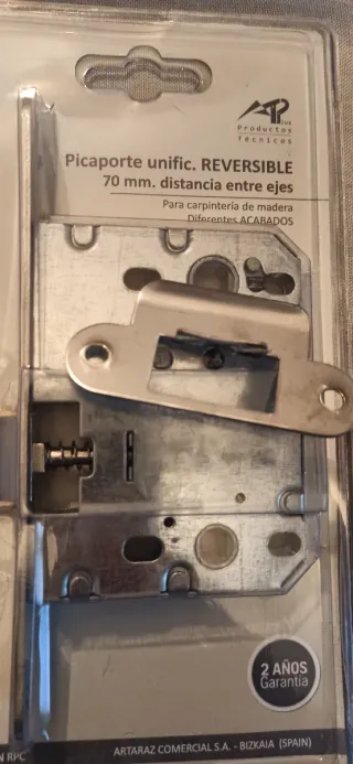 5 Picaportes reversibles 70 mm