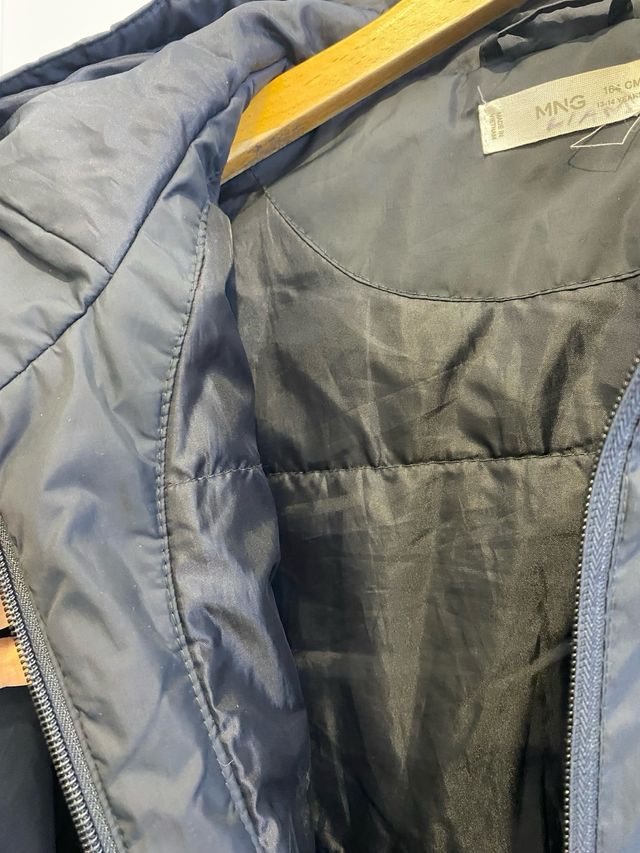 Cortavientos/chubasquero niño negro 13/14 años