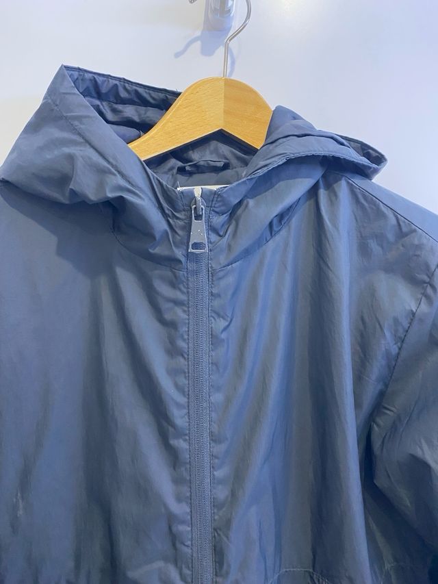 Cortavientos/chubasquero niño negro 13/14 años