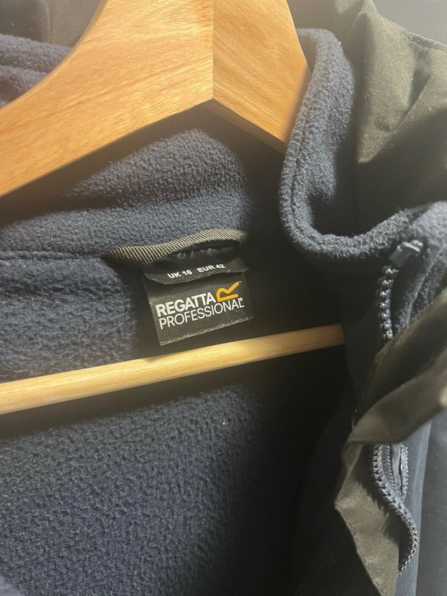 Chubasquero invierno azul