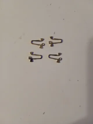 Lote mas de 500 Corchetes Cierre Collar/Pulsera Pl