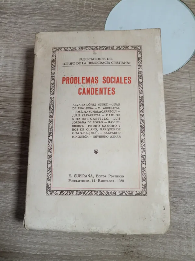 Problemas Sociales Candentes