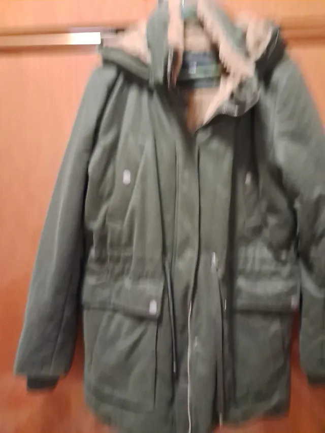 Abrigo verde militar talla XL
