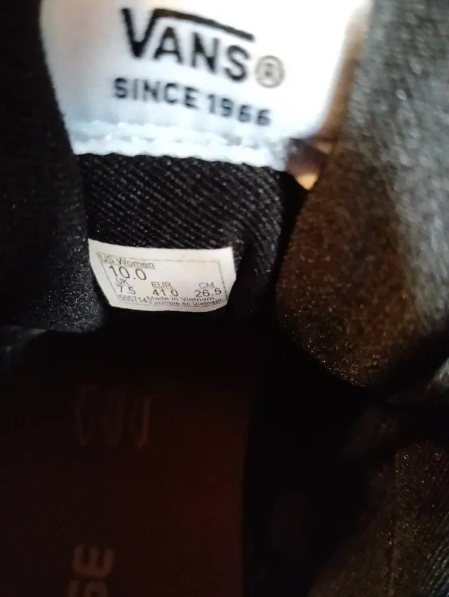 Vans Negras Talla 41