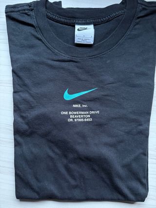 Camiseta Nike Negra Talla L