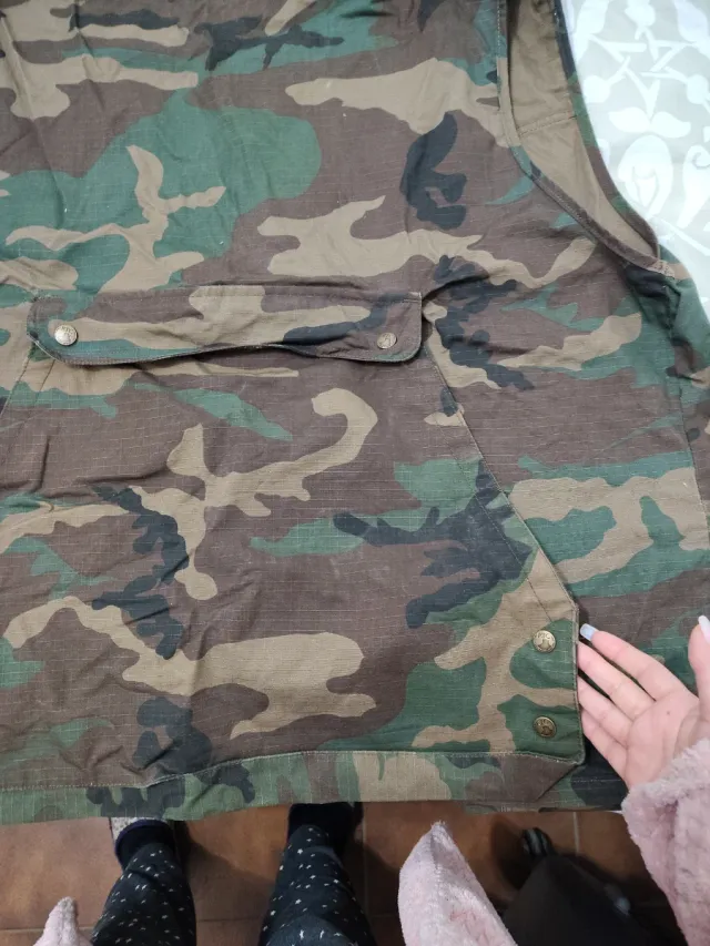 Camicia militare verde T.F.Y. Taglia L